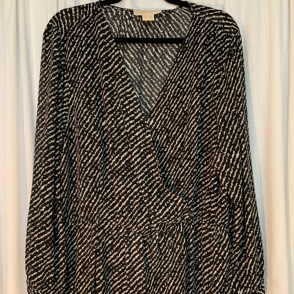 Michael kors long sleeve blouse